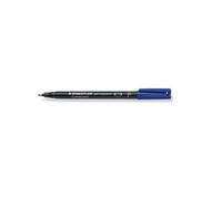 Staedtler 318-3. Writing colours: Blue Tip type: Bullet tip Product colour: Black Blue. Quantity per pack: 10 pc(s). Country of origin: Germany Doesn't contain: Xylene Toluene