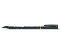 Staedtler 319 S 9 Universal Fineliner Pen LUMOCOLOR PERMANENT Special - Black, 0