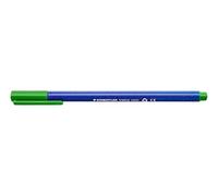 Staedtler 323 Triplus Colour Fibre-Tip Pens, 1.0 mm, Sap Green, Pack of 10