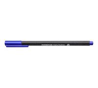 STAEDTLER 334-3 Triplus Fineliner Superfine Pen, 0.3mm Line Width - Blue (Box of 10)