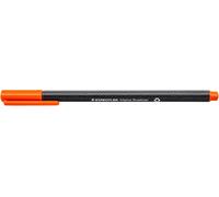 STAEDTLER 334-4 Triplus Fineliner Superfine Pen, 0.3mm Line Width - Orange (Box