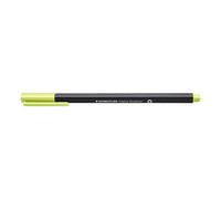 STAEDTLER 334-53 Triplus Fineliner Superfine Pen, 0.3mm Line Width - Lime Green (Box of 10)
