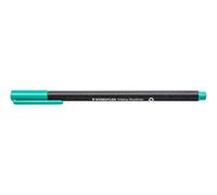 STAEDTLER 334-54 Triplus Fineliner Superfine Pen, 0.3mm Line Width - Turquoise (Box of 10)