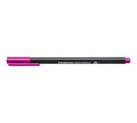 STAEDTLER 334-61 Triplus Fineliner Superfine Pen, 0.3mm Line Width - Red Violet (Box of 10)