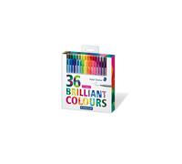 STAEDTLER 334 C36JB 0.3 mm Triplus Fineliner Pens, Adult Colouring Packaging, Assorted Colours, Pack of 36