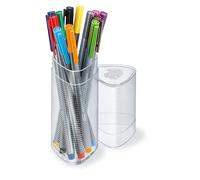 Staedtler 334 PR12 triplus Fineliner Triangular 0.3 mm Pack of 12 in Transparent