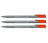 Staedtler Triplus Fineliner Pen - Red