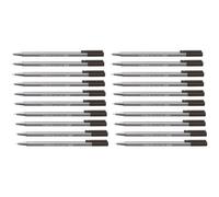 STAEDTLER 334 Triplus Fineliner Superfine Point Pens - 0.3mm - Black - Pack of 20