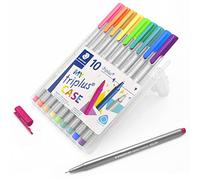 STAEDTLER 334 Triplus Fineliner Superfine Point Pens - 0.3mm - Tropical Wallet of 10
