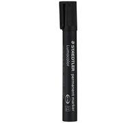 Staedtler Lumocolor Permanent Marker 350-9 Chisel Tip - Black - Box of 10