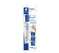 STAEDTLER 351-3 BKDA Lumocolor Whiteboard Marker, Bullet Tip 2.0mm Line Width - Blue (Pack of 1)