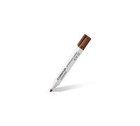 Staedtler 351-7 Lumocolor Whiteboard Marker Bullet Tip 2 mm Box of 10, Brown