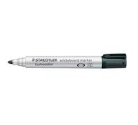 STAEDTLER 351-9 Lumocolor Whiteboard Marker Bullet Tip -Black (Box of 10)