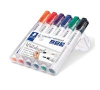 Staedtler 351 White Bd Marker Asstd Pk 6