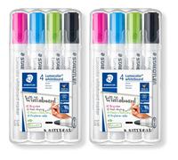STAEDTLER 351 WP4-1 Lumocolor Whiteboard Marker Bullet Tip (Pack of 8)