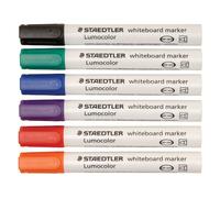 Staedtler 351 WP6 Whiteboard Pens 351 (Pack of 6)