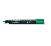 Staedtler 719260 Round Tip Permanent Marker - Green