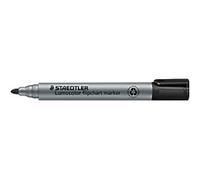 STAEDTLER 356-9 Flipchart Marker Medium Bullet Black Pack of 10
