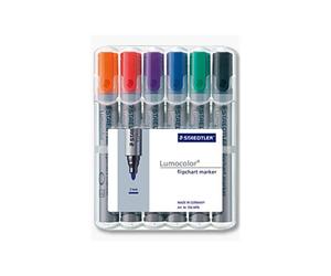 Staedtler 356 WP6 Black,Blue,Green,Orange,Red,Violet 6pc(s) marker