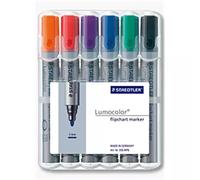 Staedtler 356 WP6 marker 6 pc(s) Black Blue Green Orange Red Violet
