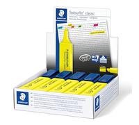 STAEDTLER 364-1 Textsurfer Classic Highlighter - Yellow (Box of 10)