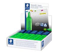 STAEDTLER 364-5 Textsurfer Classic Highlighter - Green (Box of 10)