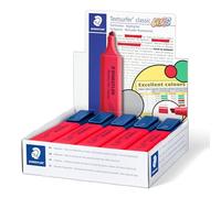 STAEDTLER 364 C-200 Textsurfer Classic Highlighter - Excel Red (Box of 10)