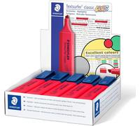 STAEDTLER 364 C-200 Textsurfer Classic Highlighter - Excel Red (Box of 10)