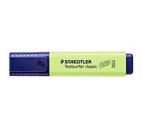 STAEDTLER 364 C-530 Textsurfer Classic Highlighter - Pastel Lime Green (Box of 10)