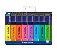 STAEDTLER 364 C8 Textsurfer Classic Highlighter - Assorted Colours (Card Pack of 8)