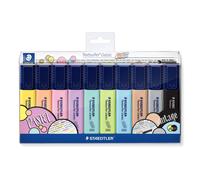 STAEDTLER 364 CWP10 Textsurfer Classic Highlighter - Assorted Vintage & Pastel C