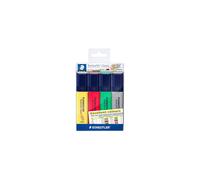 STAEDTLER 364 CWP4-X Textsurfer Classic Highlighter - Assorted Excel Colours (Pack of 4)