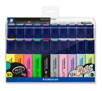 STAEDTLER 364 WP20 Textsurfer highlighters in 20 Assorted Colours Including Pastel and neon,Pack of 20