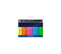 STAEDTLER 364 WP8 Textsurfer Classic Highlighter Pen - Assorted Colours (Wallet of 8)