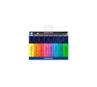 STAEDTLER 364 WP8 Textsurfer Classic Highlighter Pen - Assorted Colours (Wallet of 8)