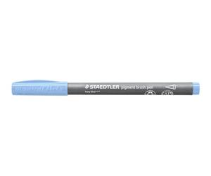 STAEDTLER 371-308 Pigment Arts Brush Pen - Hazy Blue (Box of 10)