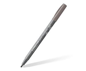 Staedtler 375-84 Calligraphy Fibre Tip Pigment Arts, Medium Warm Grey, 2.00 mm Calligraphy Tip, Pigmented Premium Drawing Ink, Waterproof, Hand Lettering Single Pen