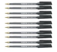 Staedtler 430 M-9 Ballpoint Pen - Black/Transparent