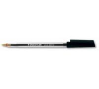 Staedtler 430 Stick Ball Pen 1.0mm Tip 0.35mm Line Black Ref 430M-9 [Pack 10]