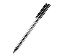 STAEDTLER 432 M 9 Office Ballpoint Pen Medium Line Width 1 mm, 10 Pcs in Box, Black