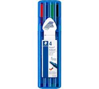 STAEDTLER 437 MSB4 Triplus Ballpoint Pen (Pack of 4)