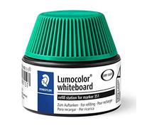 STAEDTLER 488 51-5 Lumocolor Refill Station for Lumocolor Whiteboard Marker 351 - Green Ink (1 x 15ml Refill Station)