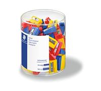 Staedtler 51050KP100 Sharpener for Pencil Holder Box Pack of 100 in Assorted Colours