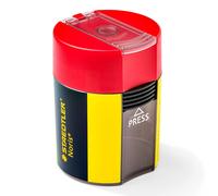 STAEDTLER 511 004 Single-Hole Pencil Tub Sharpener in Noris Design (Pack of 1) R