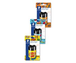 STAEDTLER 511 Comic Edition Pencil Sharpener - Blister Pack