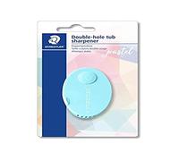 STAEDTLER 512PS2BKPA Double-hole sharpener in soft, pastel