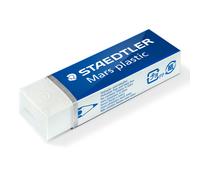 STAEDTLER 526 50 BKD Mars Eraser, Premium-Quality, Latex & Phthalate-Free (Pack of 1), White