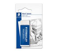STAEDTLER 526 50 BKD Mars Eraser, Premium-Quality, Latex & Phthalate-Free (Pack of 1), White