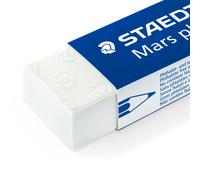 STAEDTLER 526 50 BKD Mars Eraser, Premium-Quality, Latex & Phthalate-Free (Pack of 1), White