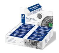 STAEDTLER 526 50 Mars Eraser, Latex & Phthalate-Free - Medium Size 65x23x13 mm (Pack of 20)